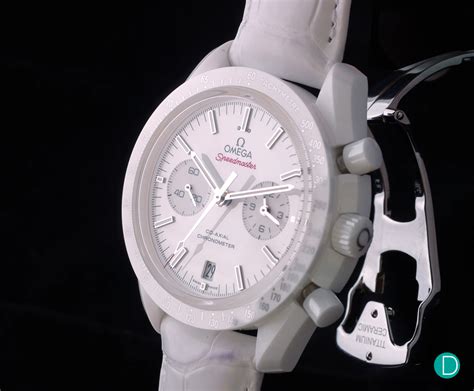 omega speedmaster white side.